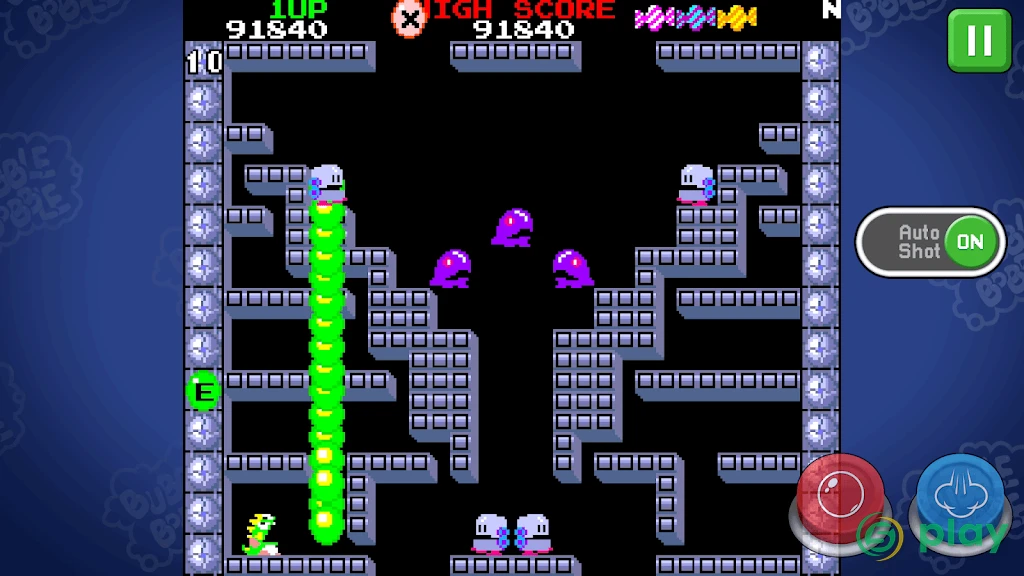 BUBBLE BOBBLE Classic — скриншот 2