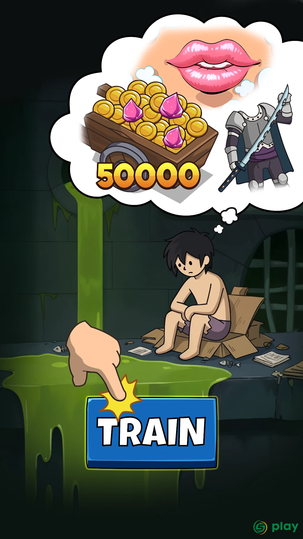 Hero Hero Clicker - Idle RPG — скриншот 1