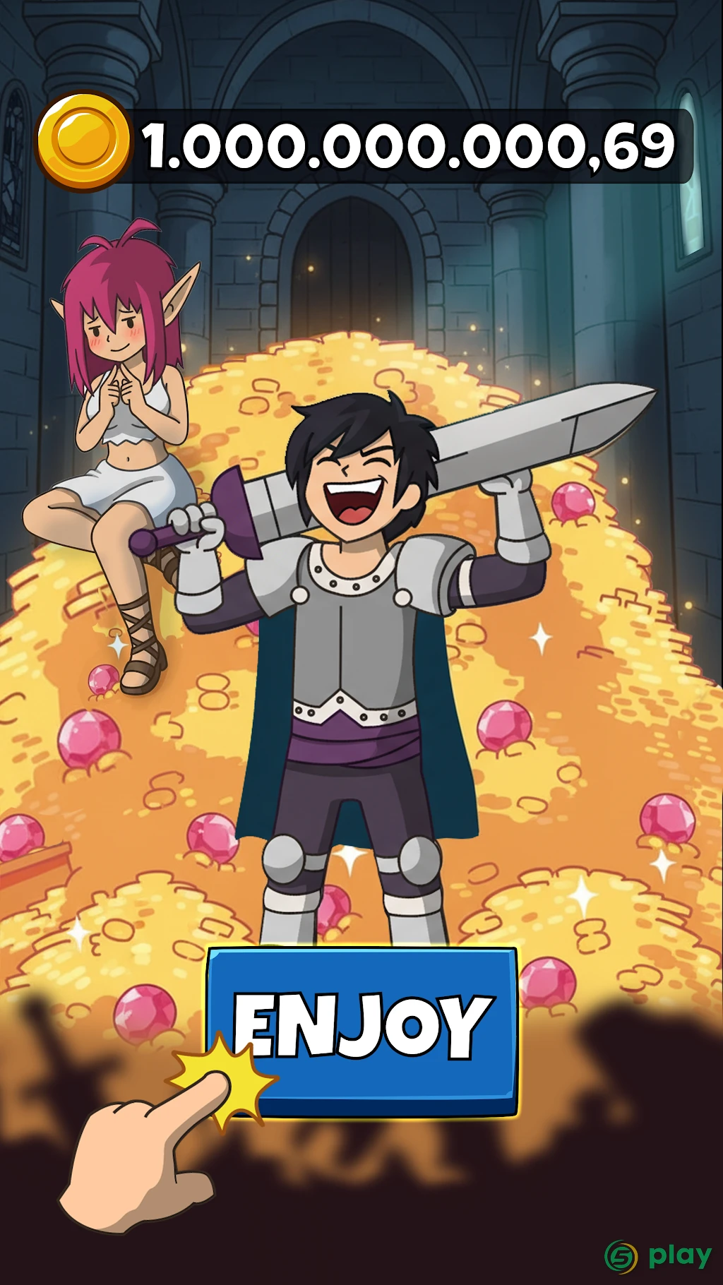 Hero Hero Clicker - Idle RPG — скриншот 3