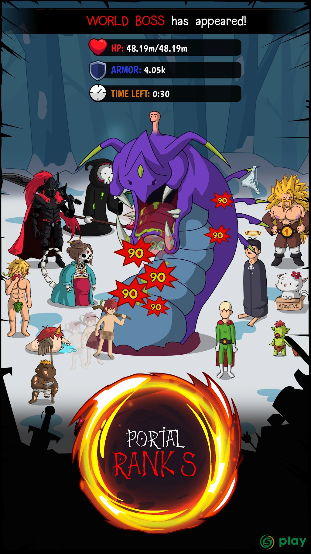 Hero Hero Clicker - Idle RPG — скриншот 6