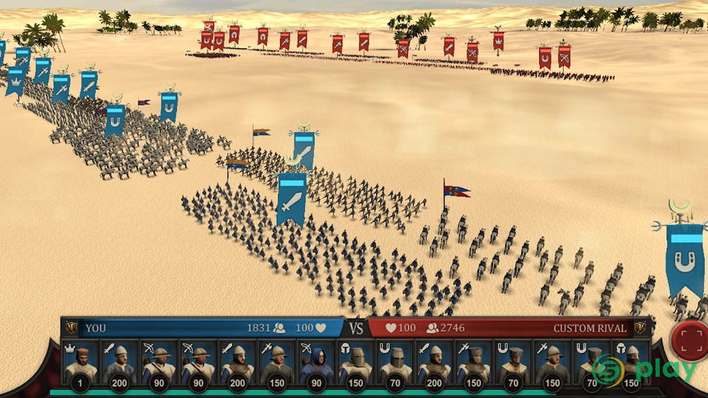 Medieval Battles Online — скриншот 1