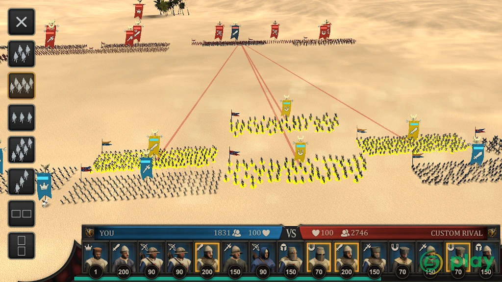 Medieval Battles Online — скриншот 2