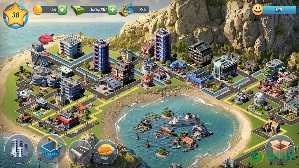 City Island 5: Deluxe Go Build — скриншот 1