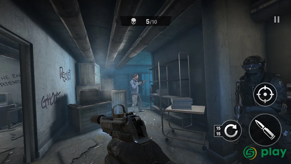 SWAT Shooter Police Action FPS — скриншот 2