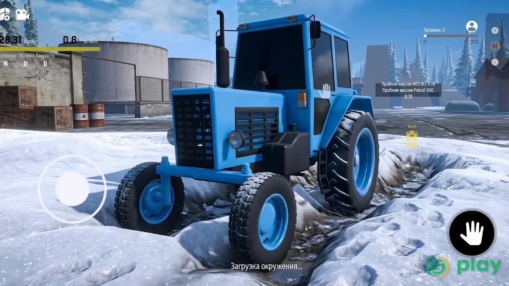 Offroad Snow: Driving Runner — скриншот 2