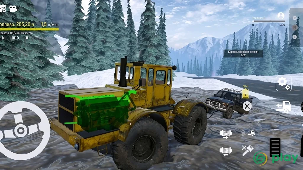Offroad Snow: Driving Runner — скриншот 3