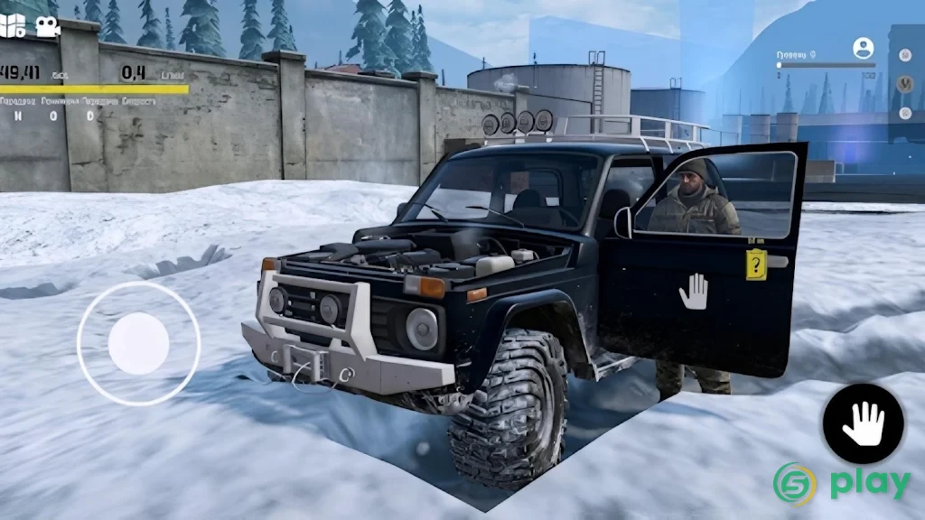Offroad Snow: Driving Runner — скриншот 6