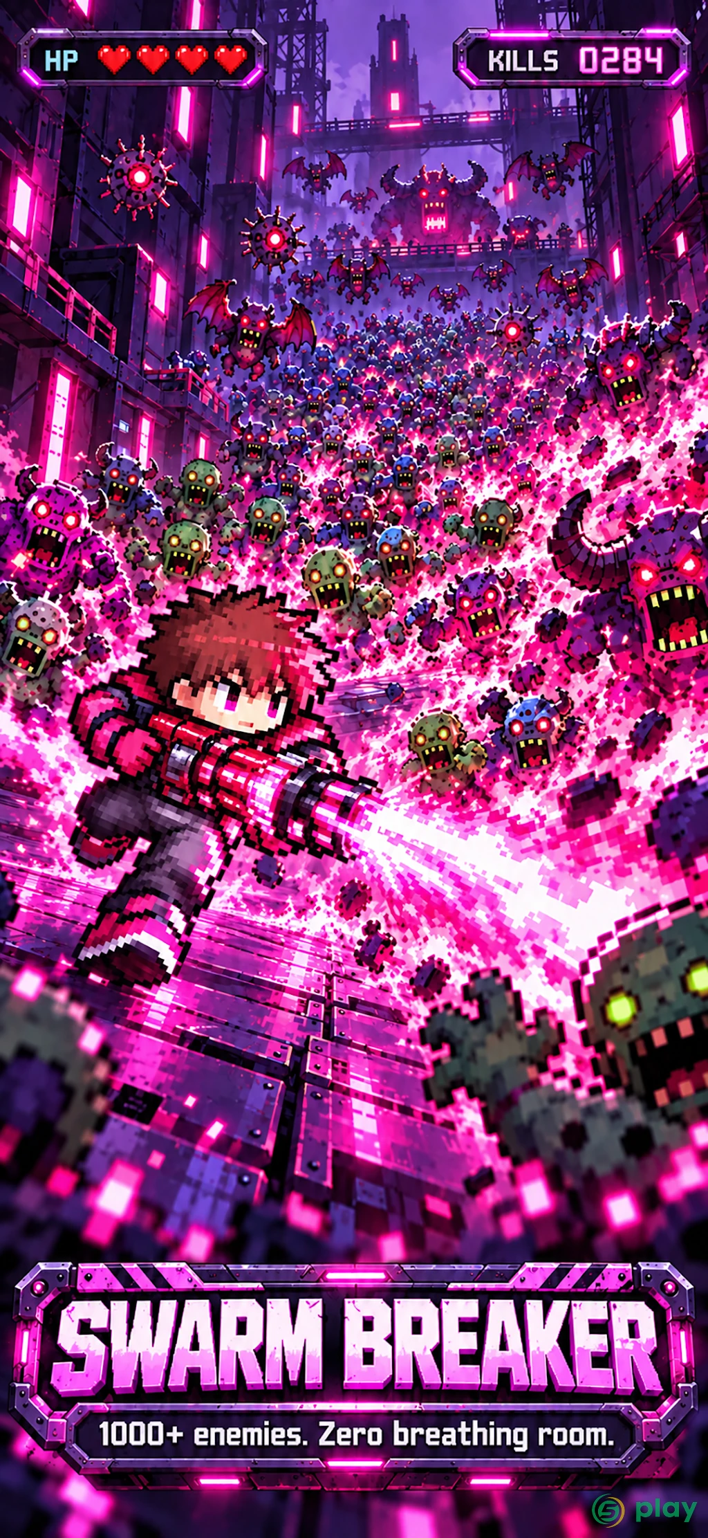 Crazy Gunner: Pixel Survivor — скриншот 1