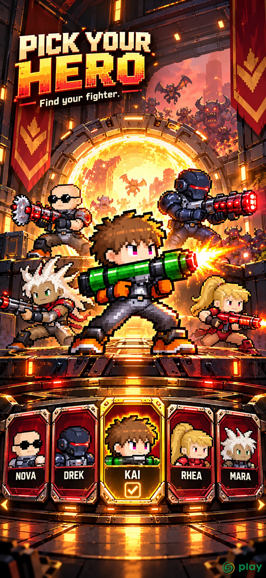 Crazy Gunner: Pixel Survivor — скриншот 3