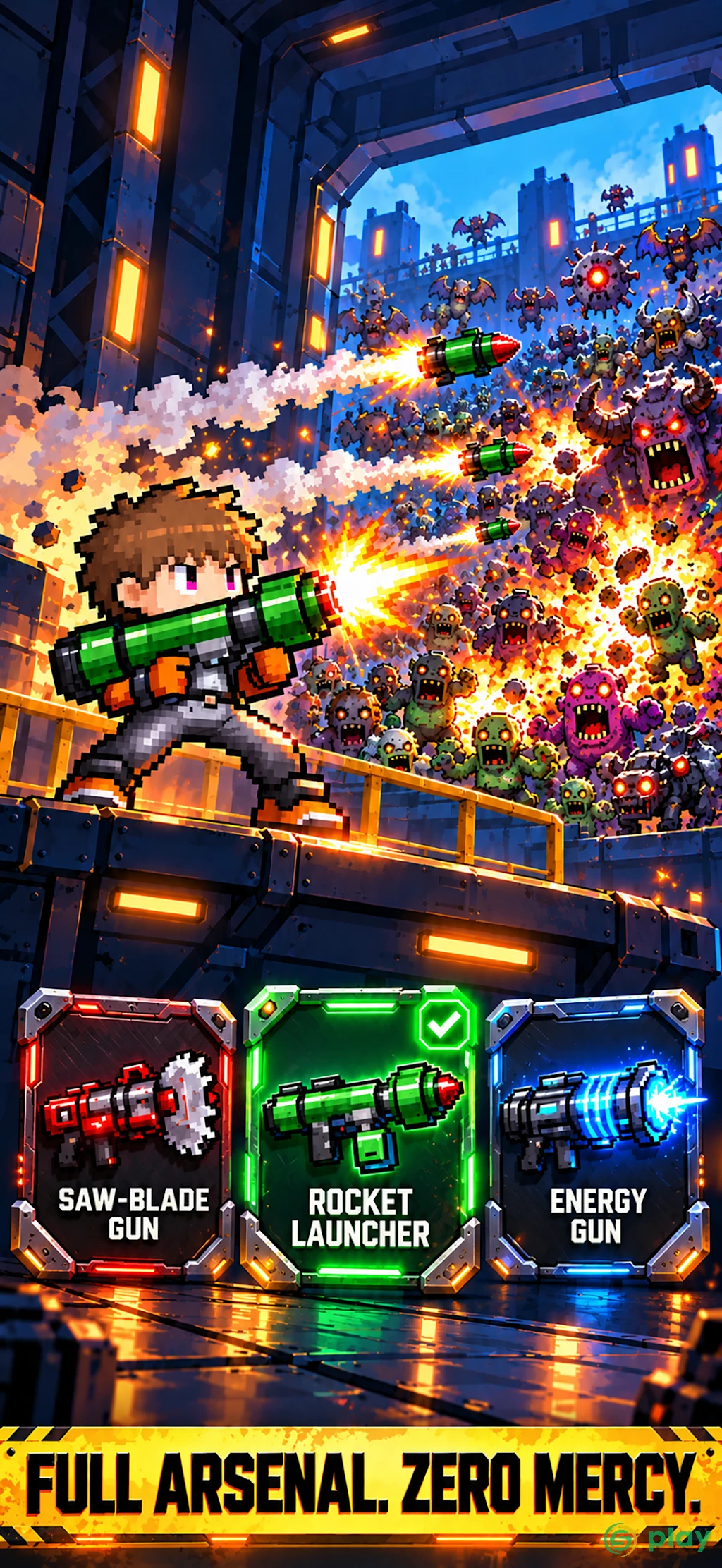 Crazy Gunner: Pixel Survivor — скриншот 5