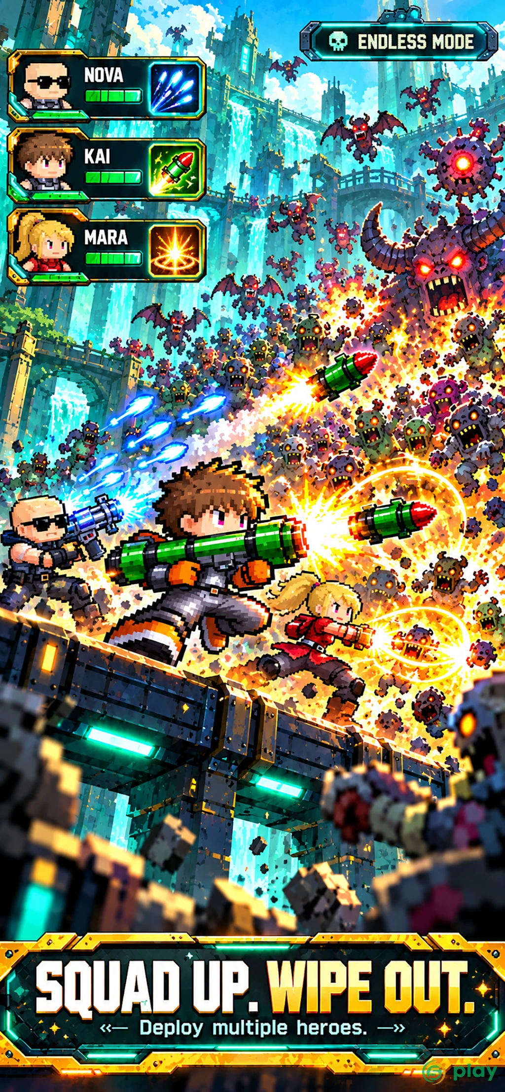 Crazy Gunner: Pixel Survivor — скриншот 7