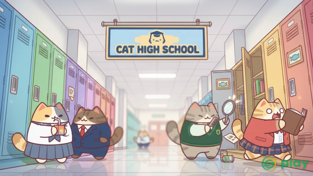 Cat School: Idle Cute Tycoon — скриншот 7