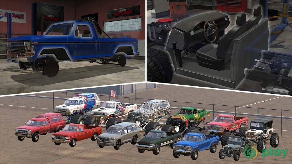 Trucks Off Road — скриншот 3