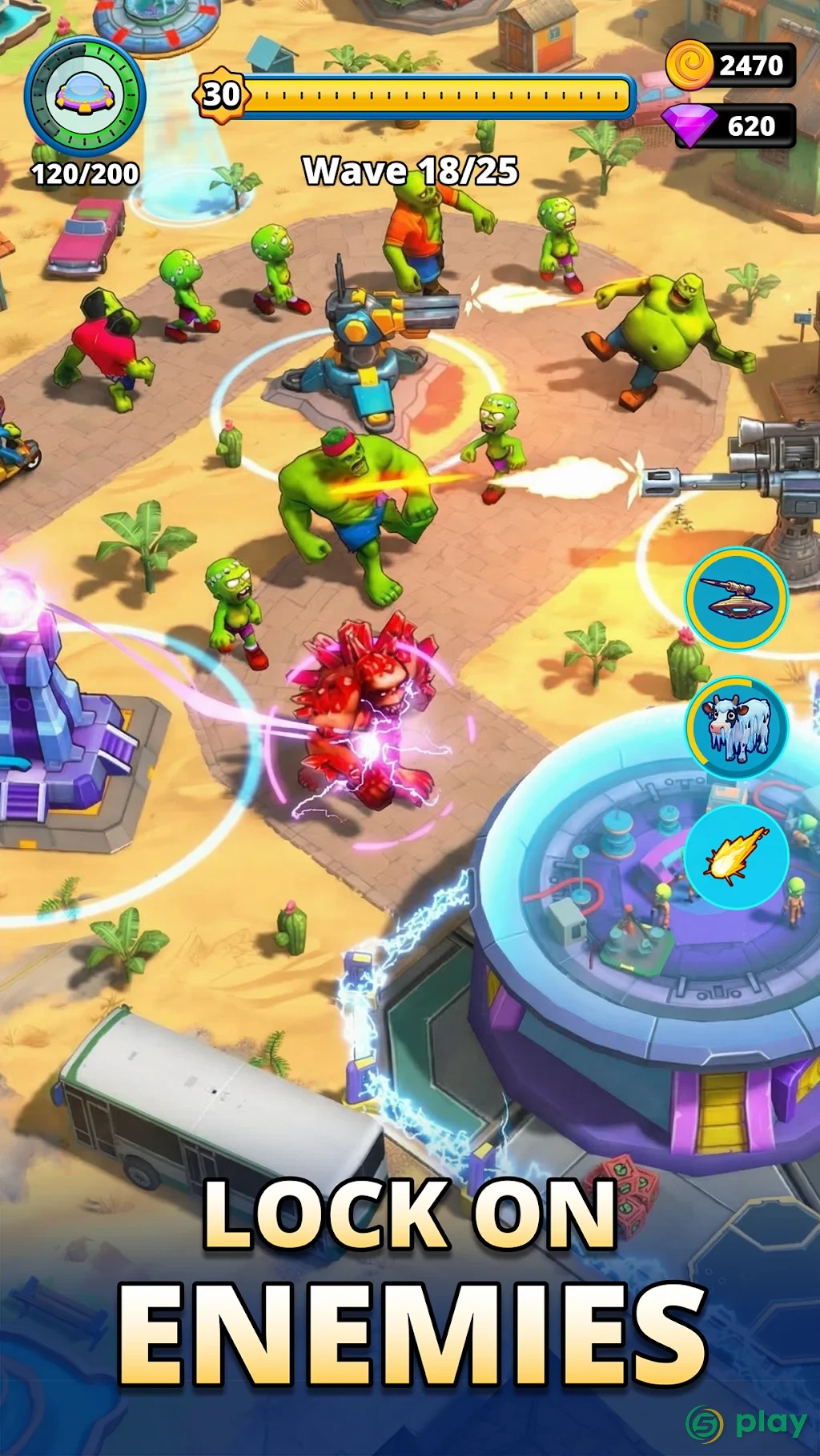 Aliens vs Zombies: Invasion — скриншот 4
