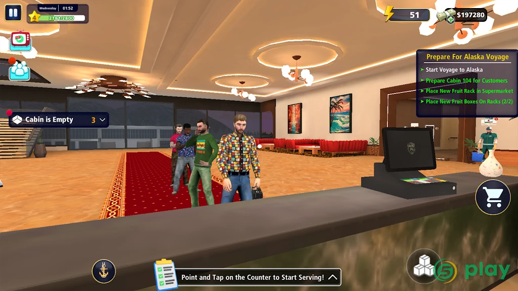 Cruise Ship Manager Simulator — скриншот 3