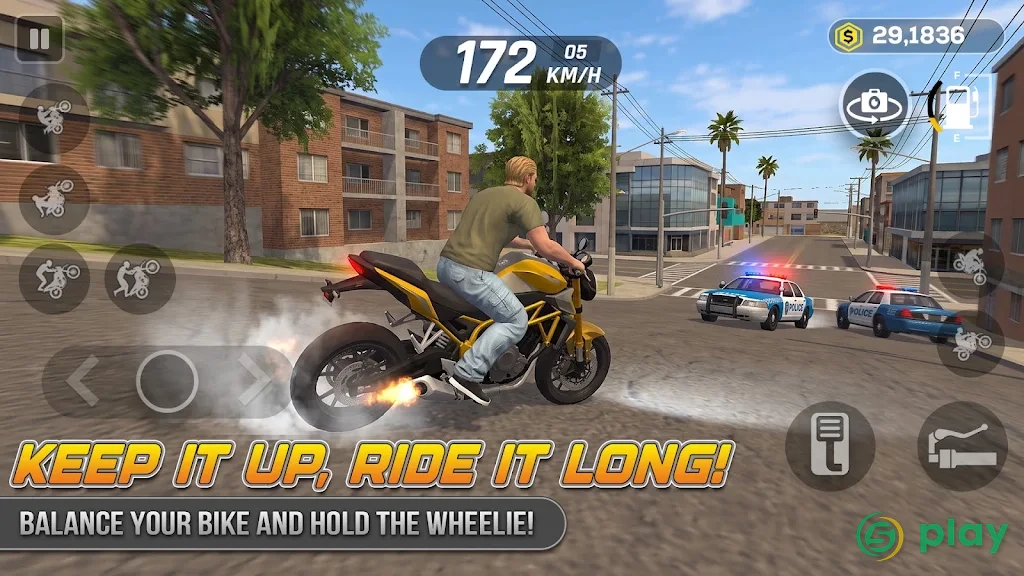 Wheelie Master: Moto Ride 3D — скриншот 2