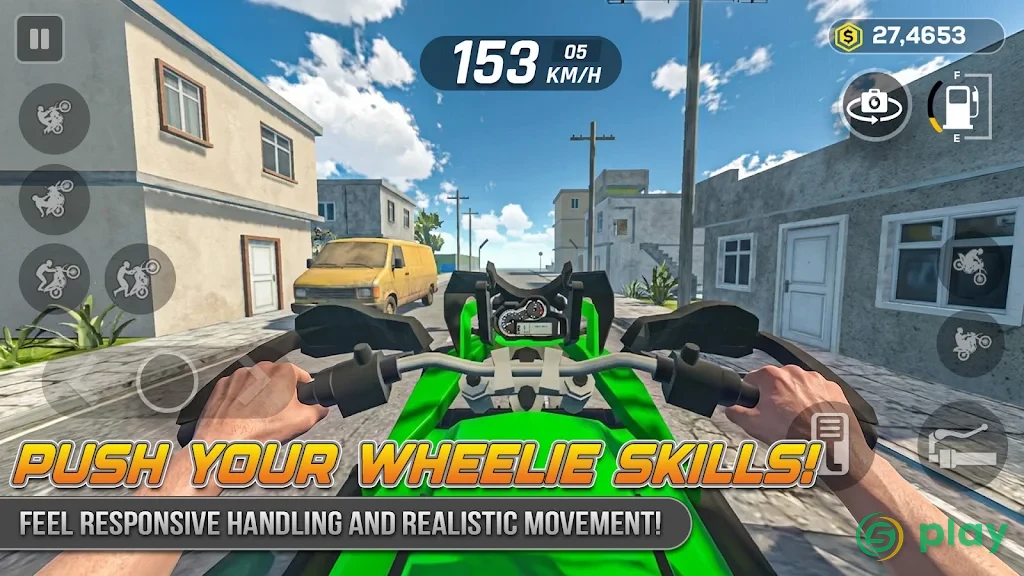 Wheelie Master: Moto Ride 3D — скриншот 7