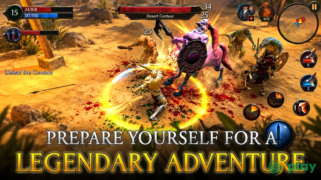 Arcane Quest Legends - Offline RPG — скриншот 6
