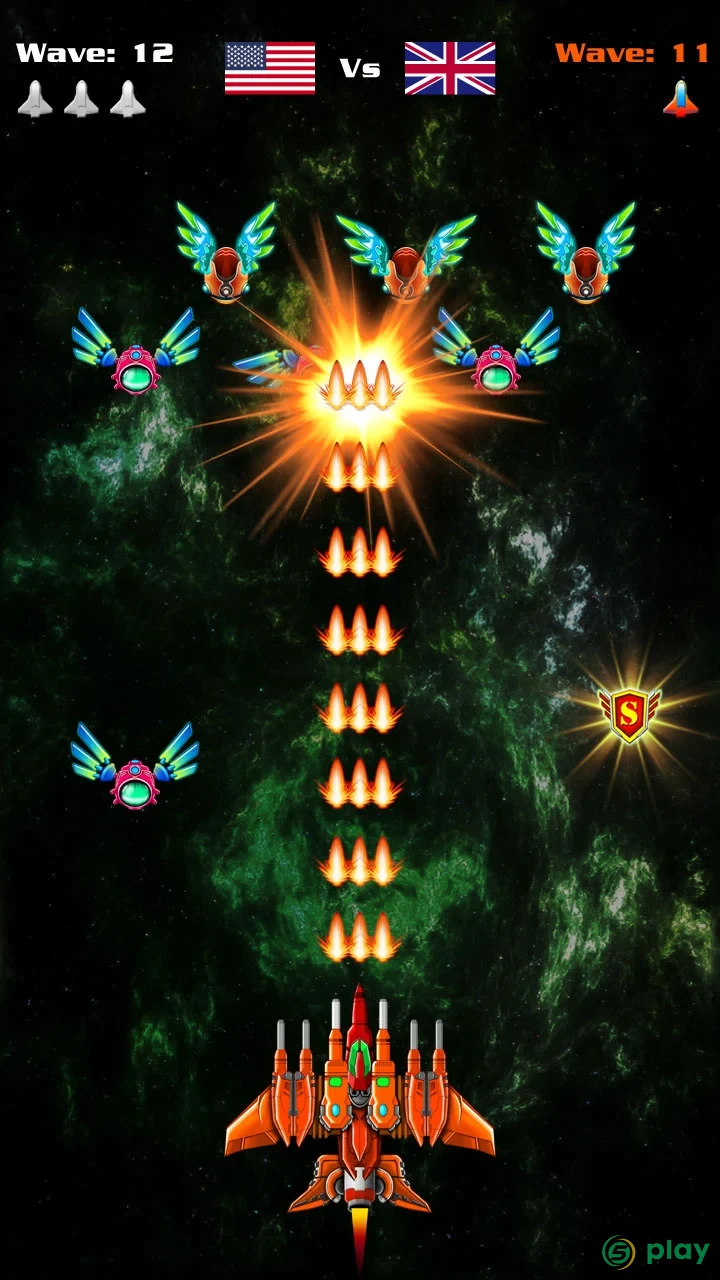 Galaxy Attack: Alien Shooting — скриншот 2