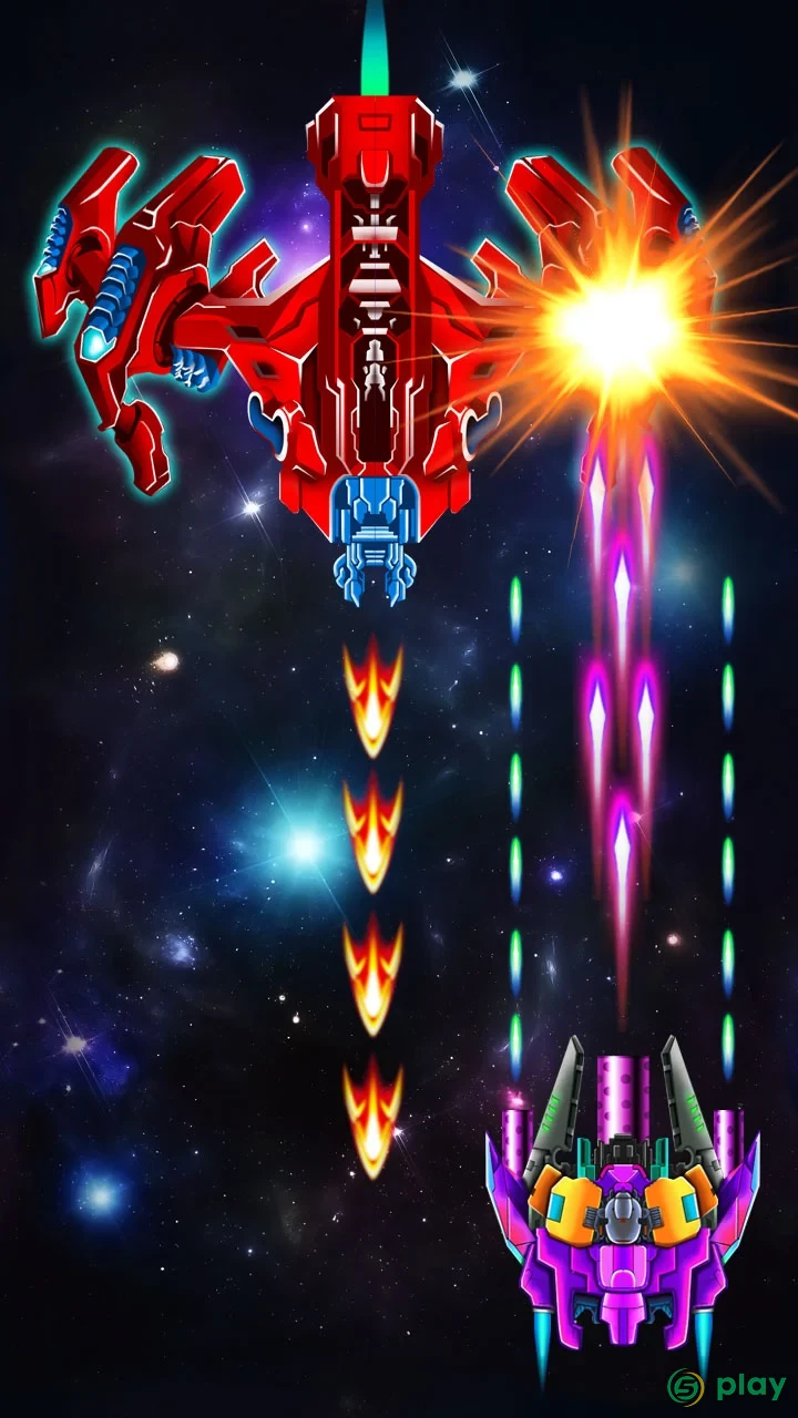 Galaxy Attack: Alien Shooting — скриншот 4