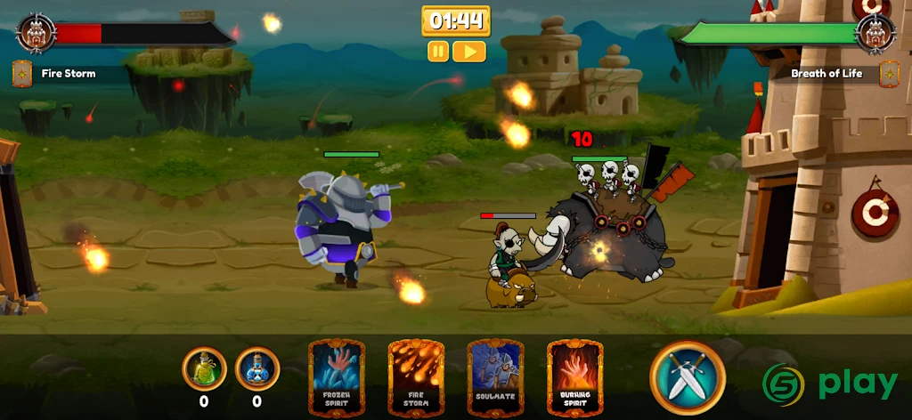 Tower Of Heroes: Epic Defense — скриншот 1