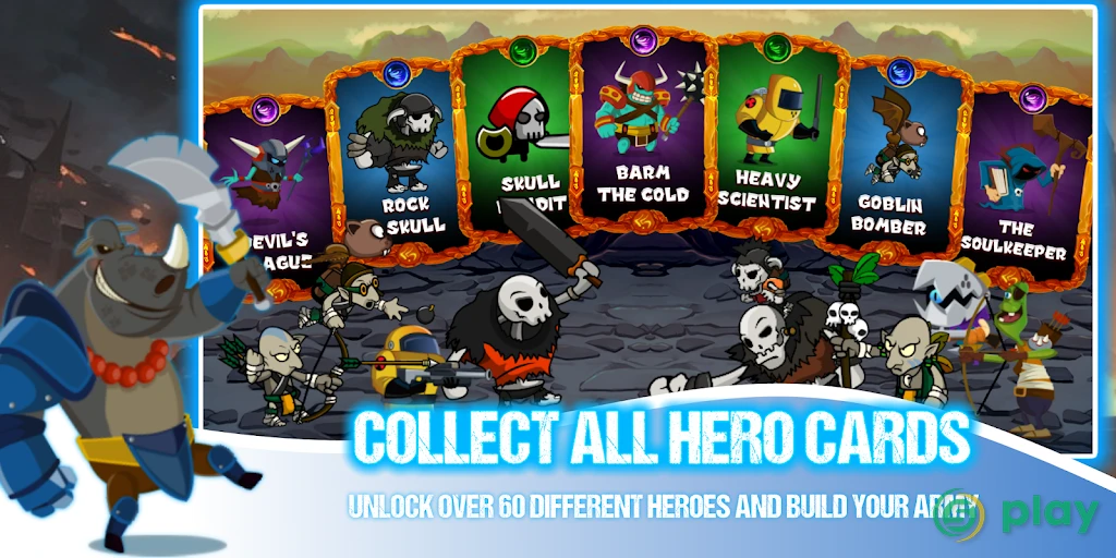 Tower Of Heroes: Epic Defense — скриншот 3