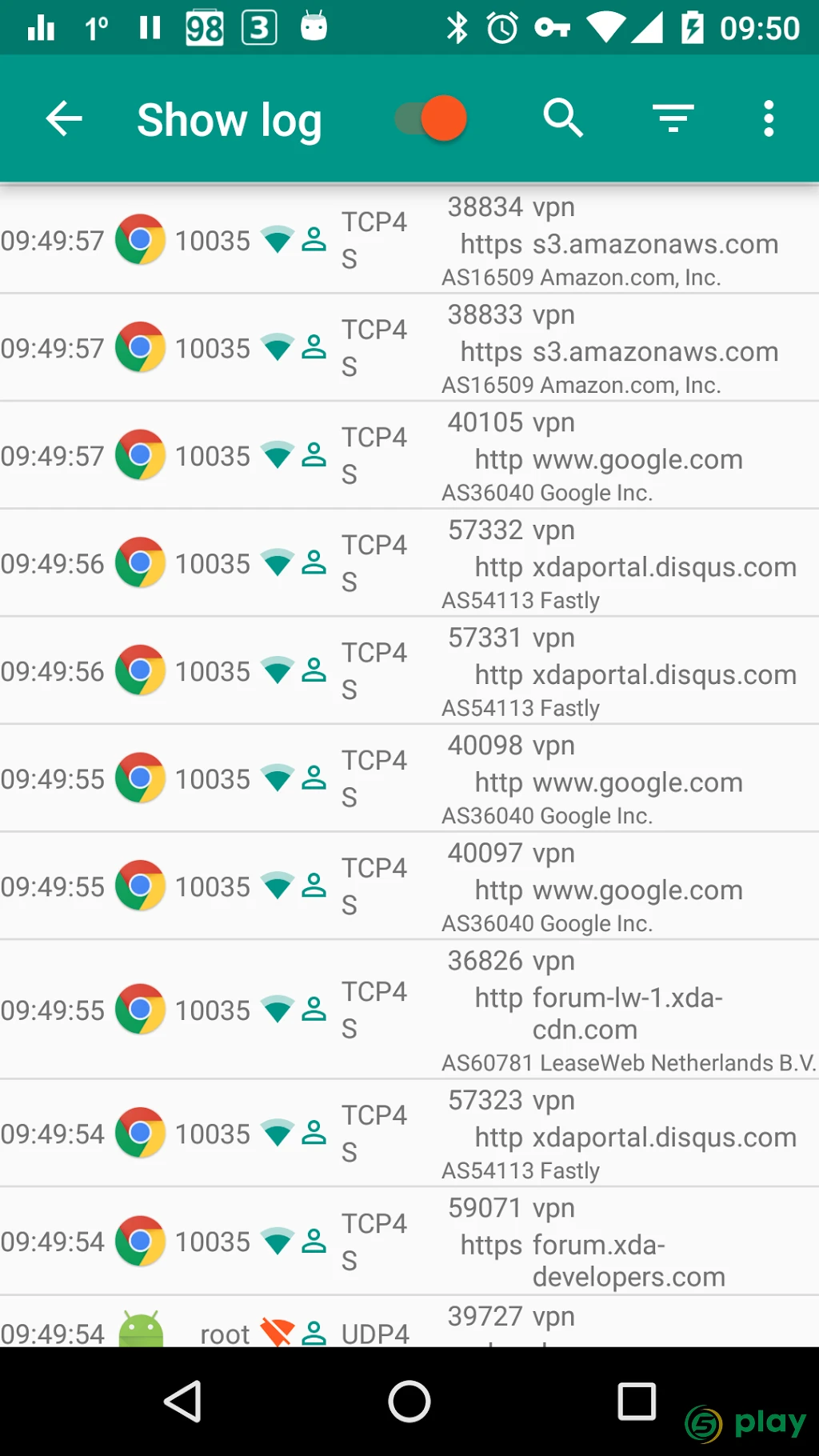 NetGuard - no-root firewall — скриншот 7