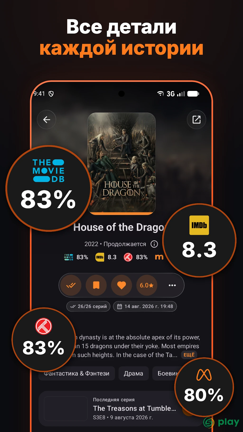 Moviebase: Manage Movies & Series, Track TV Shows — скриншот 4