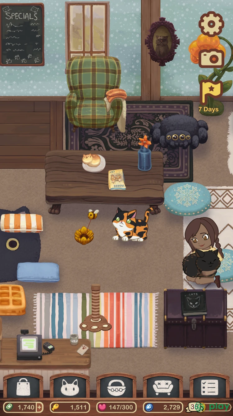 Furistas Кошачье кафе — скриншот 7