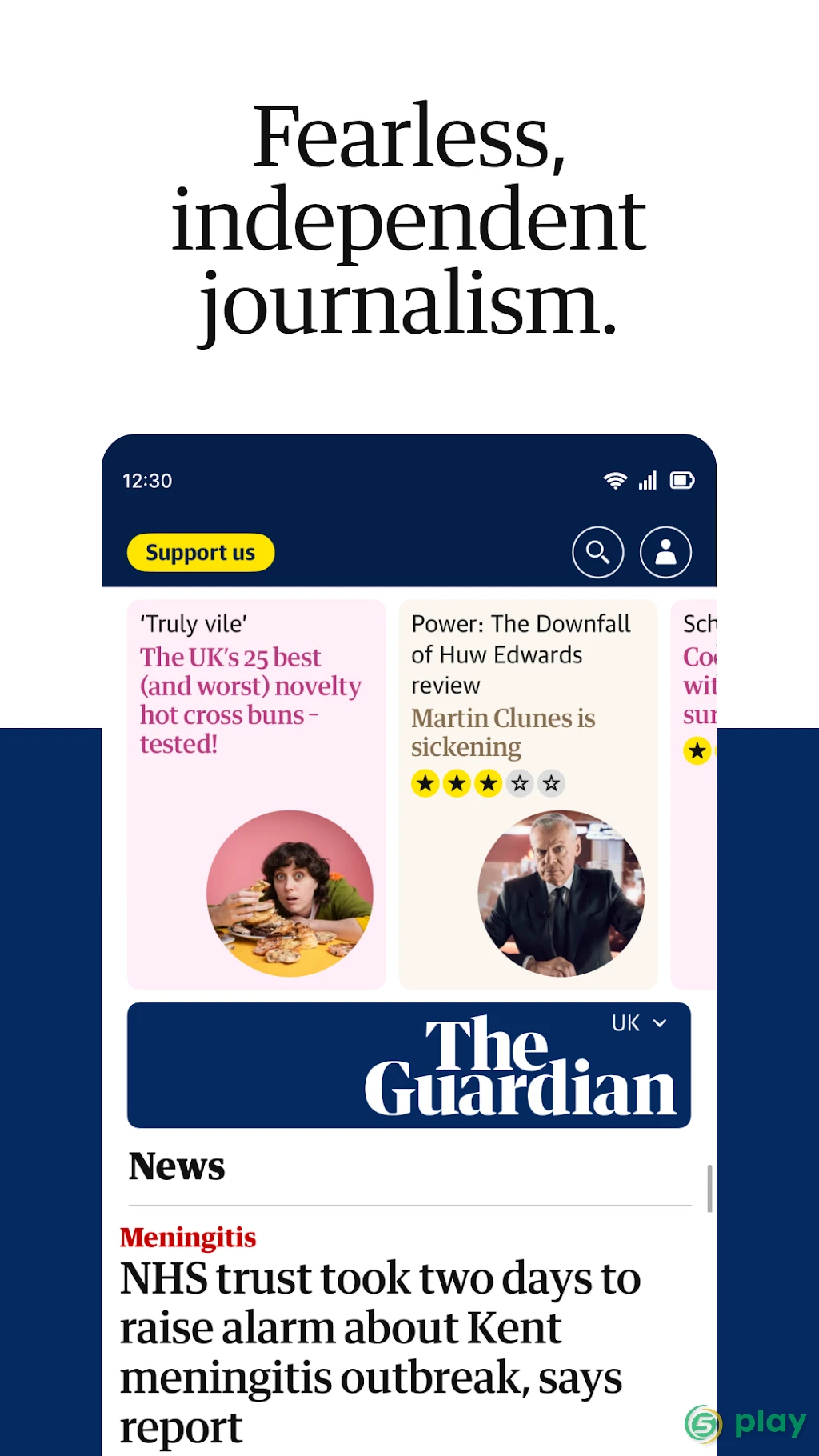 The Guardian - World news, Sport and Finance — скриншот 1
