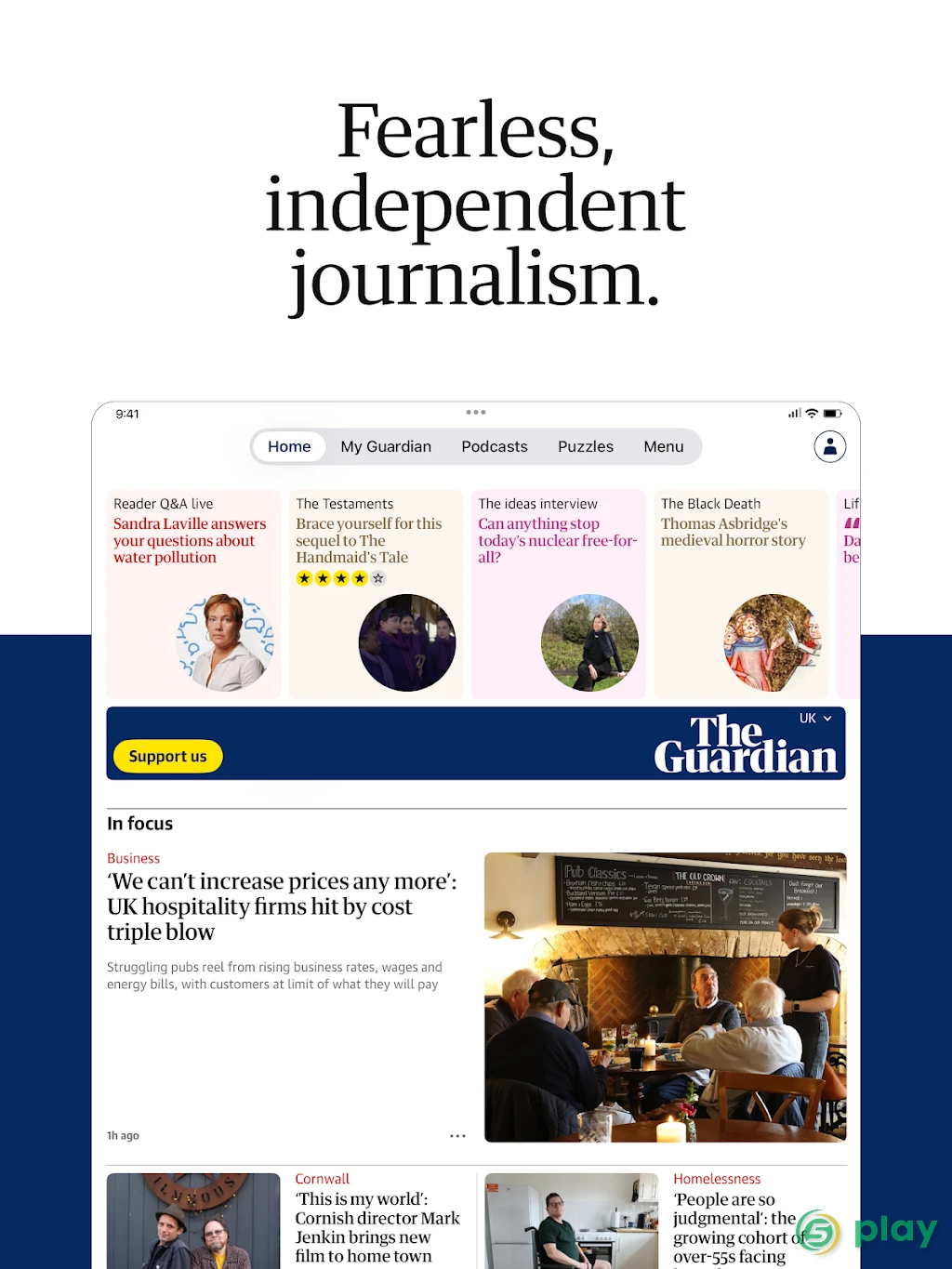 The Guardian - World news, Sport and Finance — скриншот 8