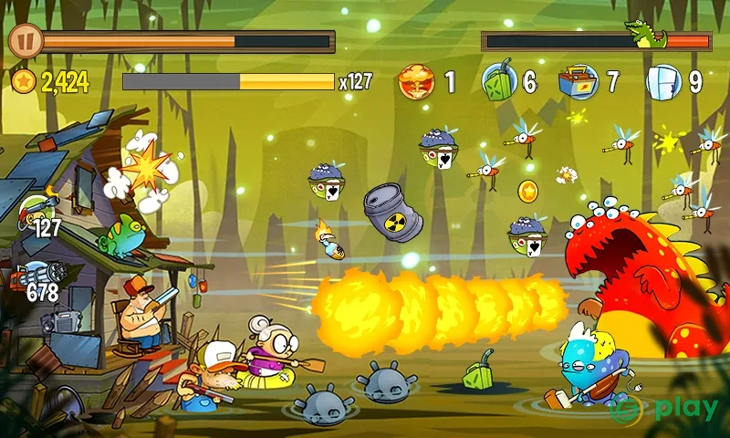 Swamp Attack — скриншот 5