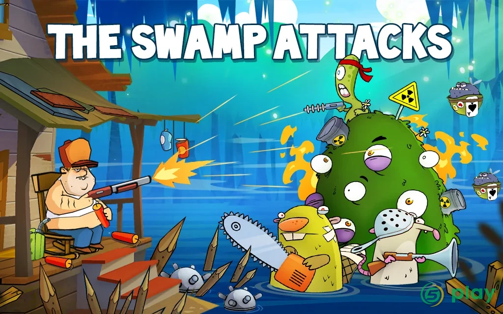 Swamp Attack — скриншот 6