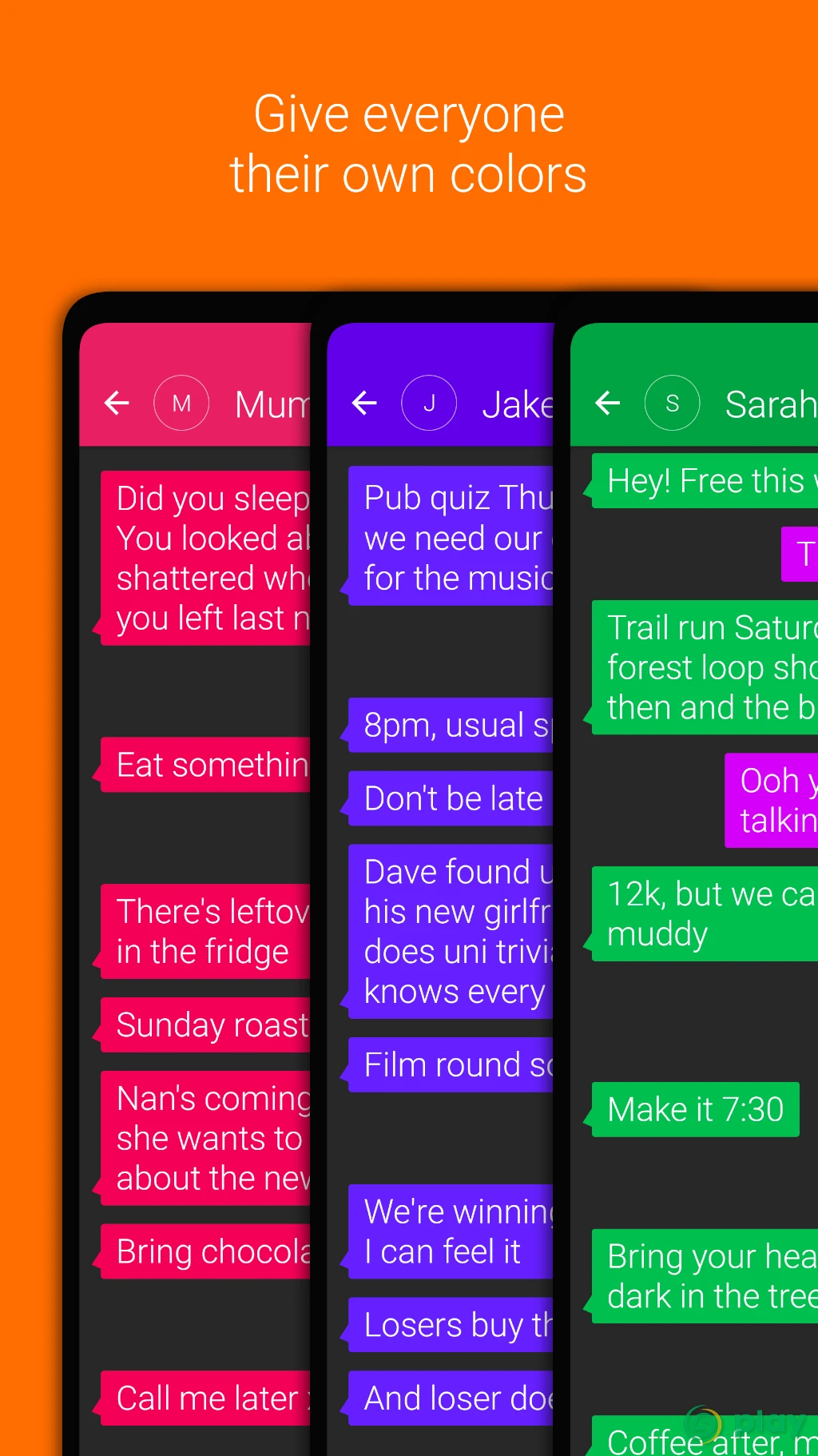 Textra SMS — скриншот 1