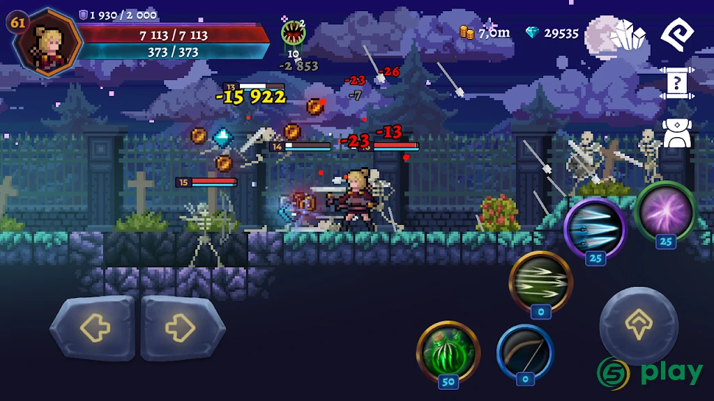 Darkrise - Pixel Action RPG — скриншот 3