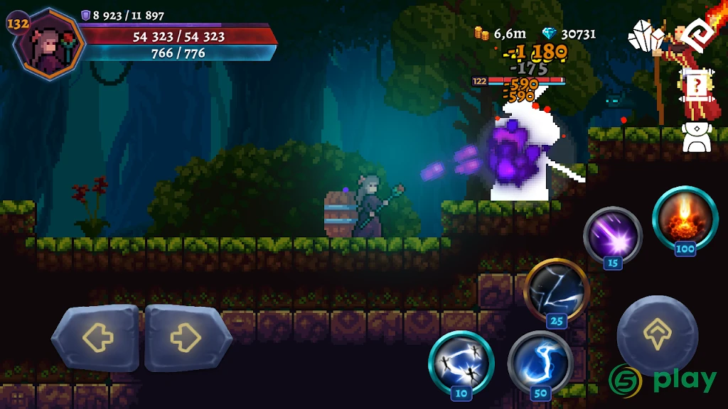 Darkrise - Pixel Action RPG — скриншот 6