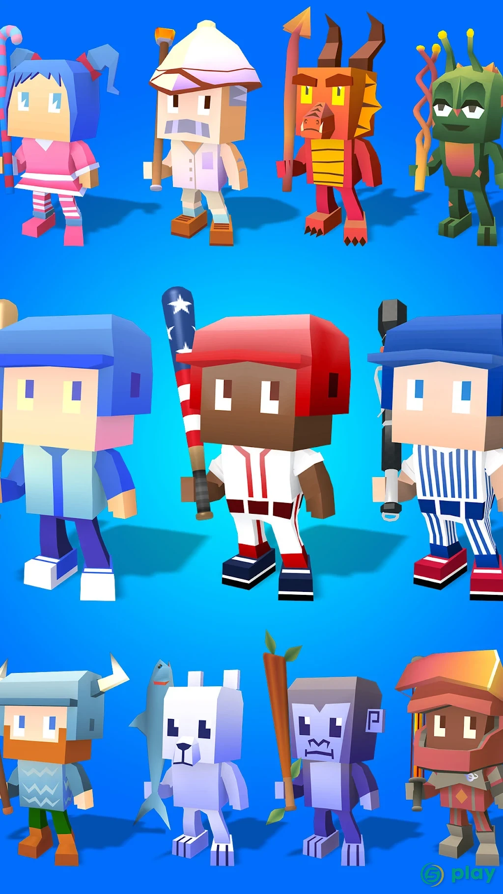 Blocky Baseball — скриншот 10