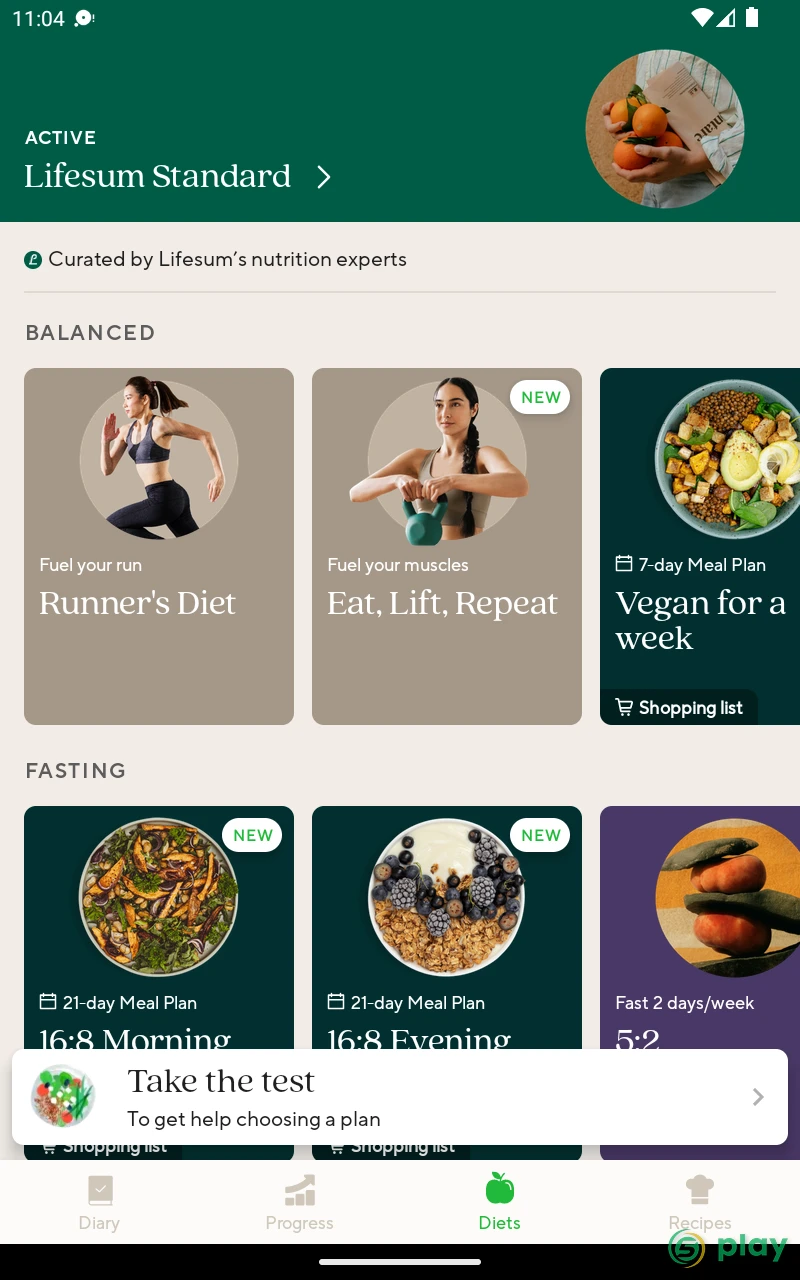 Lifesum: планировщик питания и простые рецепты — скриншот 12