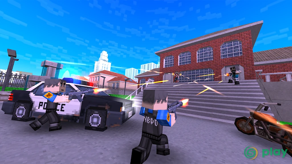 Block City Wars: Vice World 3d — скриншот 5