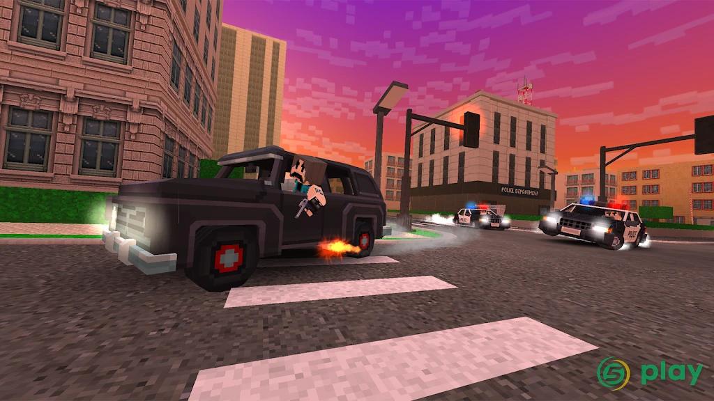 Block City Wars: Vice World 3d — скриншот 7