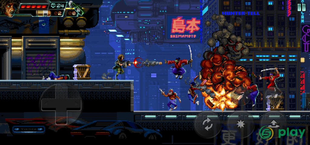 Huntdown: Cyberpunk Adventure — скриншот 1