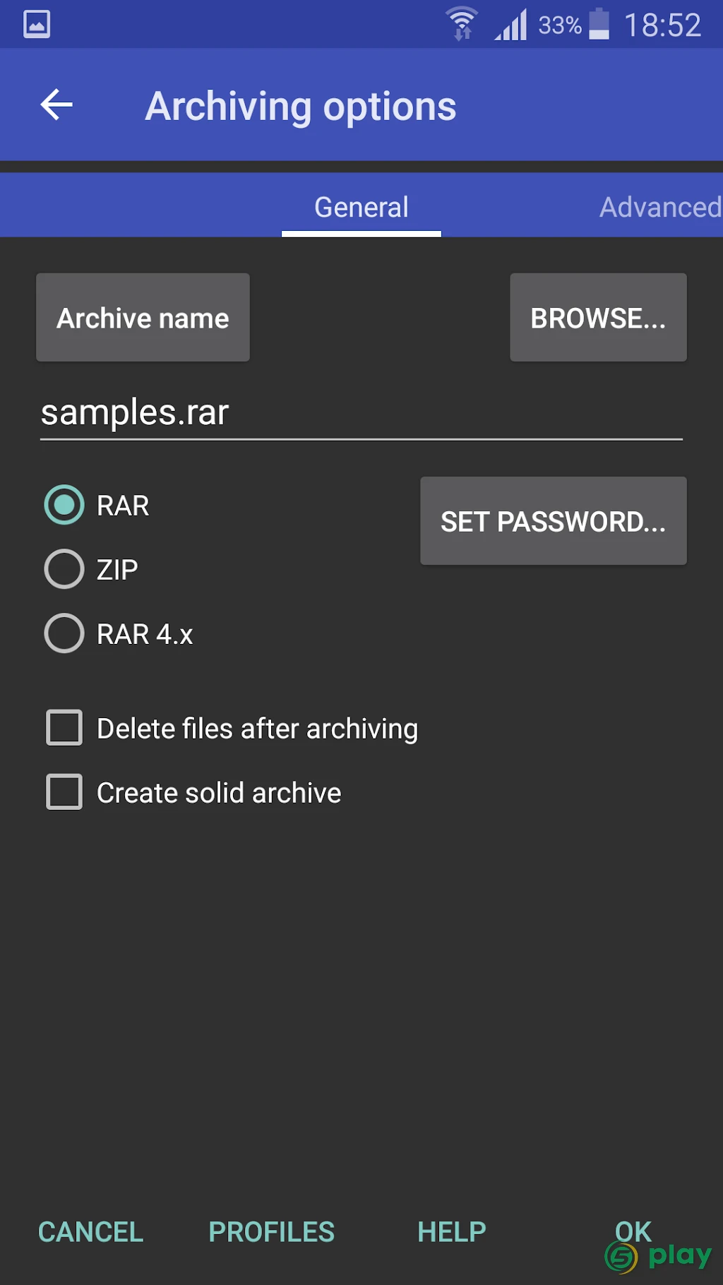RAR — скриншот 4