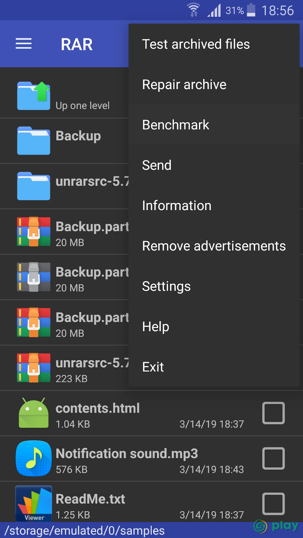RAR — скриншот 7