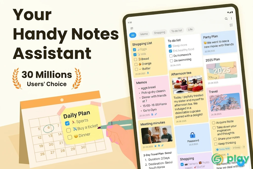 Easy Notes - бесплатное приложение для заметок — скриншот 9