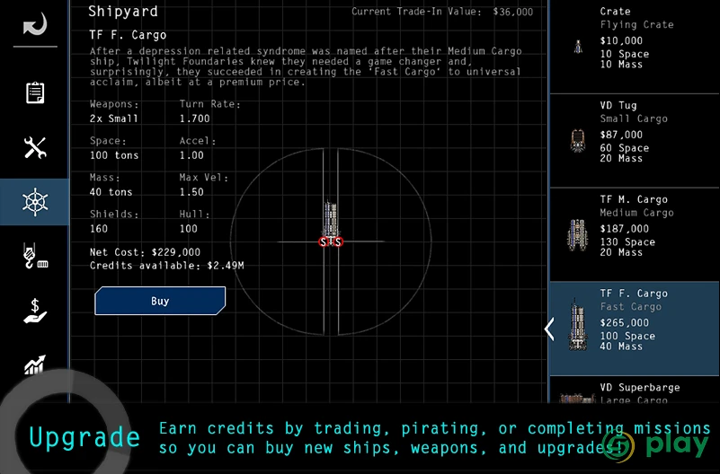 Space RPG 3 — скриншот 5