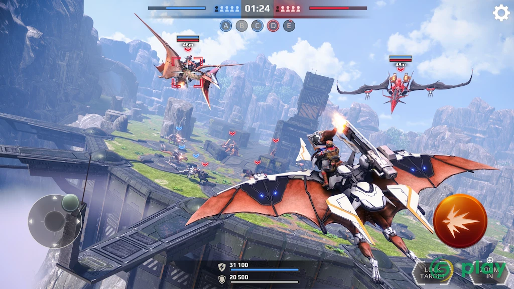 Jurassic Monster World: Dinosaur War 3D FPS — скриншот 1