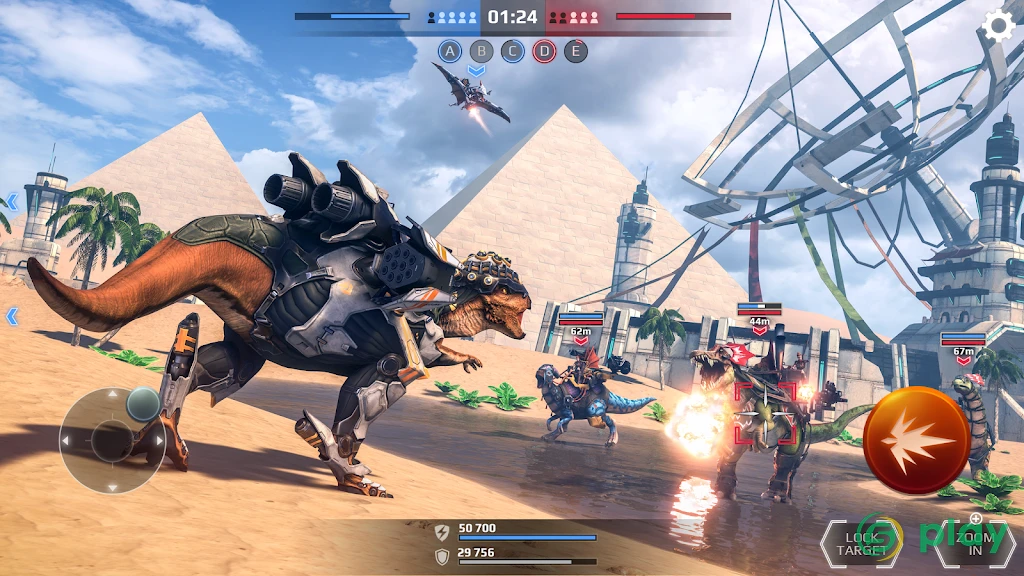 Jurassic Monster World: Dinosaur War 3D FPS — скриншот 2