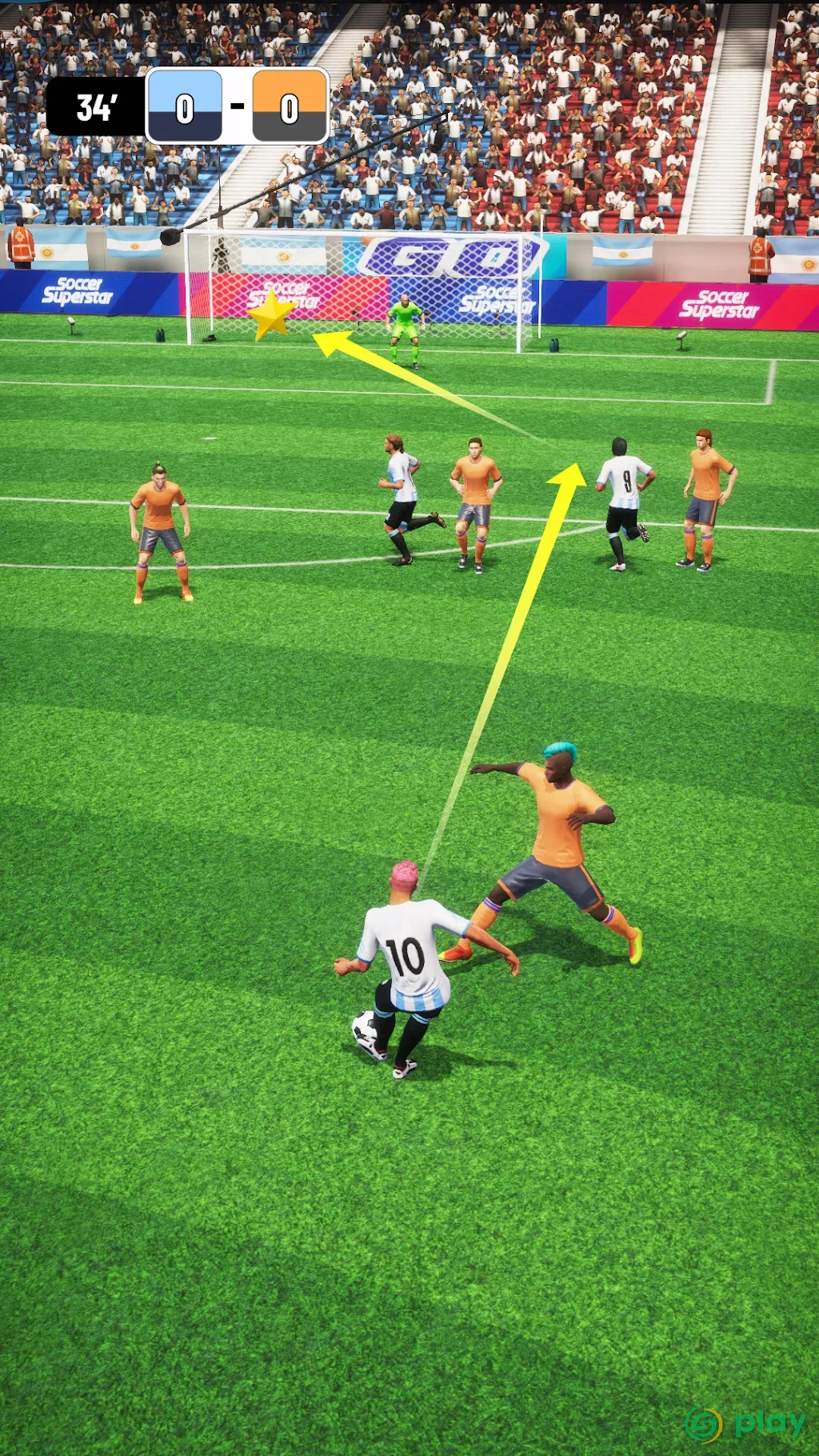 Soccer Super Star - футбол — скриншот 3