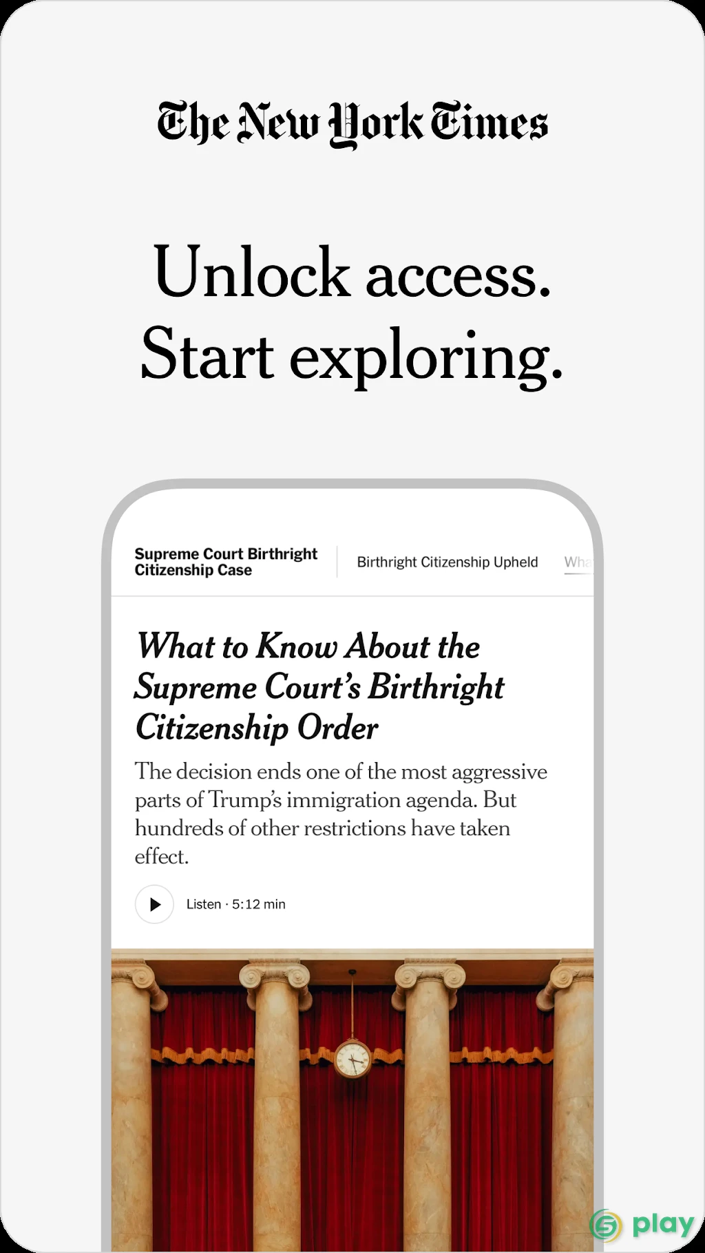 The New York Times — скриншот 1