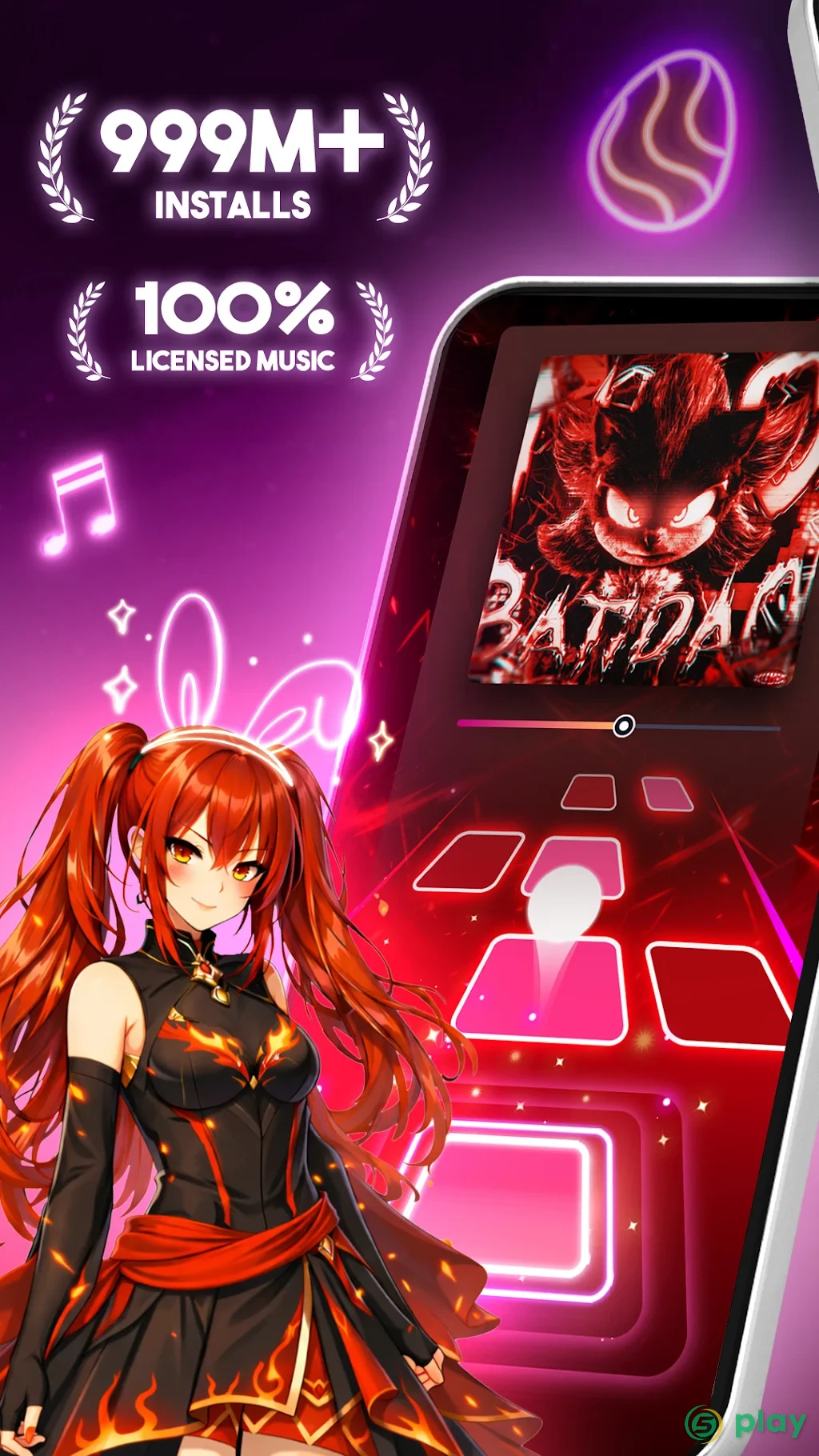 Tiles Hop: EDM Rush! — скриншот 1